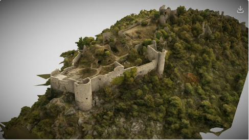 Ruines Sketchfab